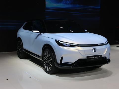2021上海车展丨外观极具科幻感 Honda纯电SUV亮相