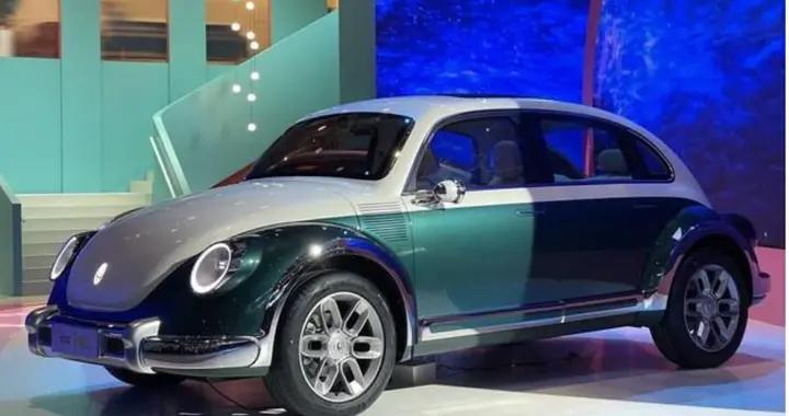 复古内外饰风格，欧拉朋克猫亮相上海车展