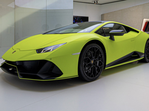 2021上海车展 Huracán EVO荧光特别版亮相
