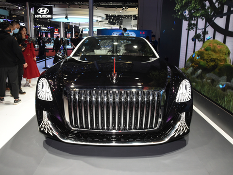 红旗L-Concept概念车亮相，气势不输飞驰，你心动吗