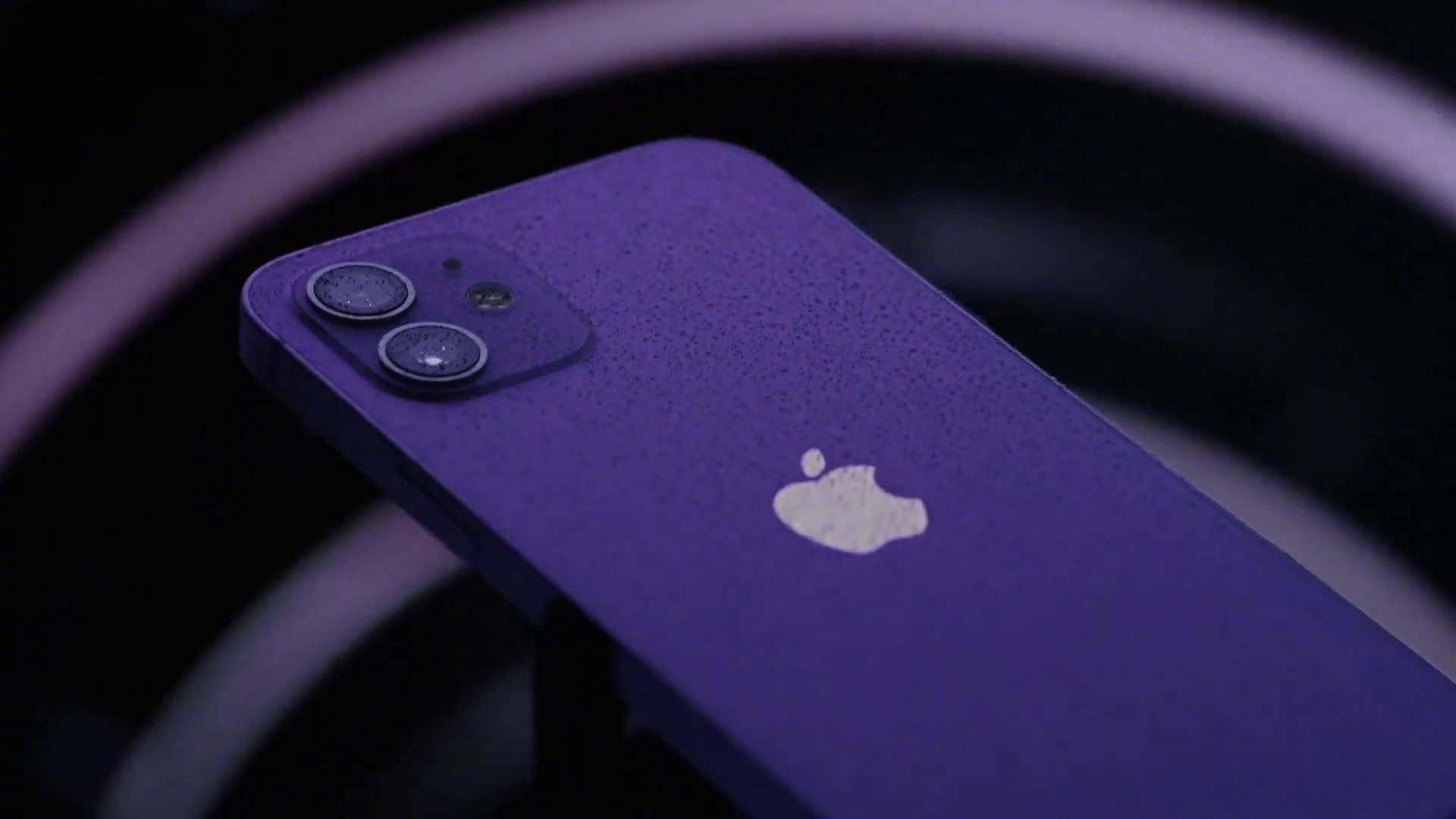 苹果春季发布会：推出全新紫色iPhone12