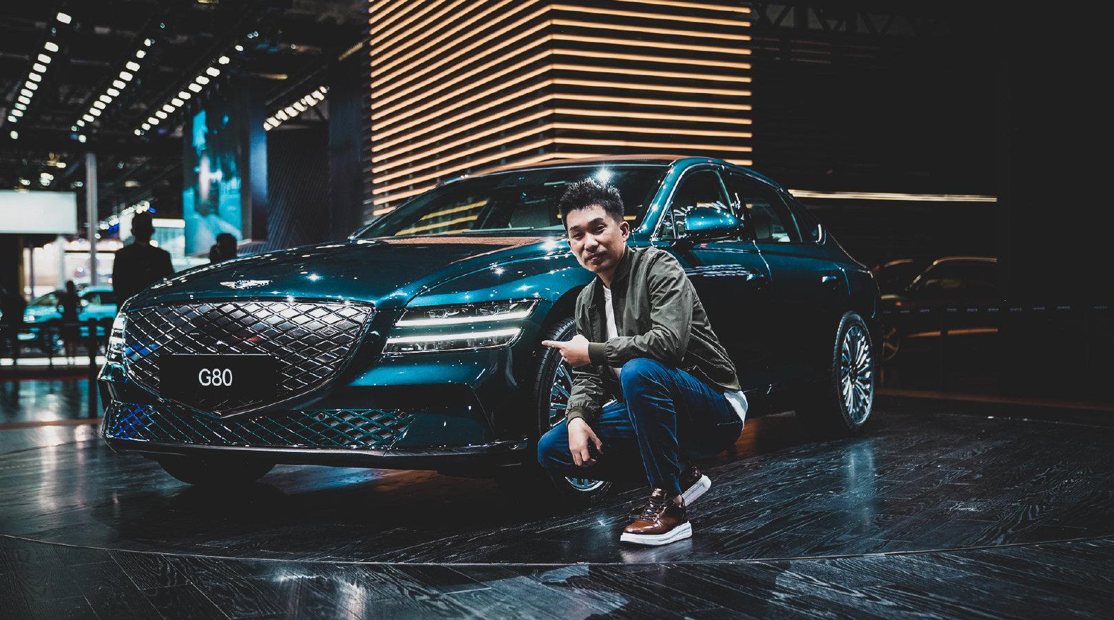 在本届上海车展上……