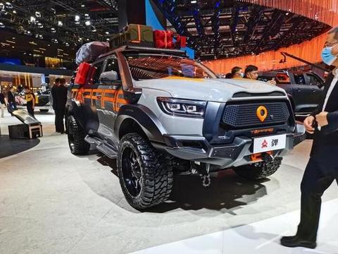 上海车展“炮”“弹”齐发 长城皮卡要冲击全球销售50万目标