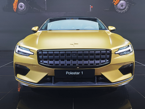 2021上海车展 极星1金色臻藏版车型亮相