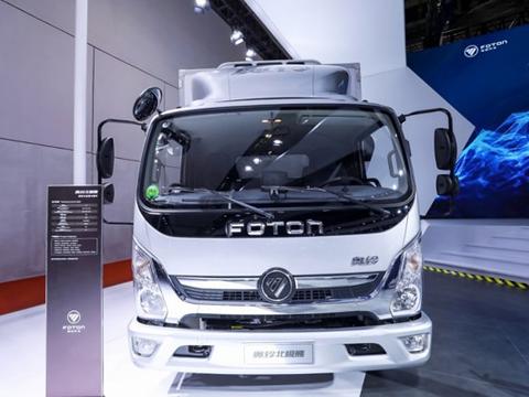 上海车展突现“北极熊”，奥铃国六冷藏车新品上市 | 卡车之友网