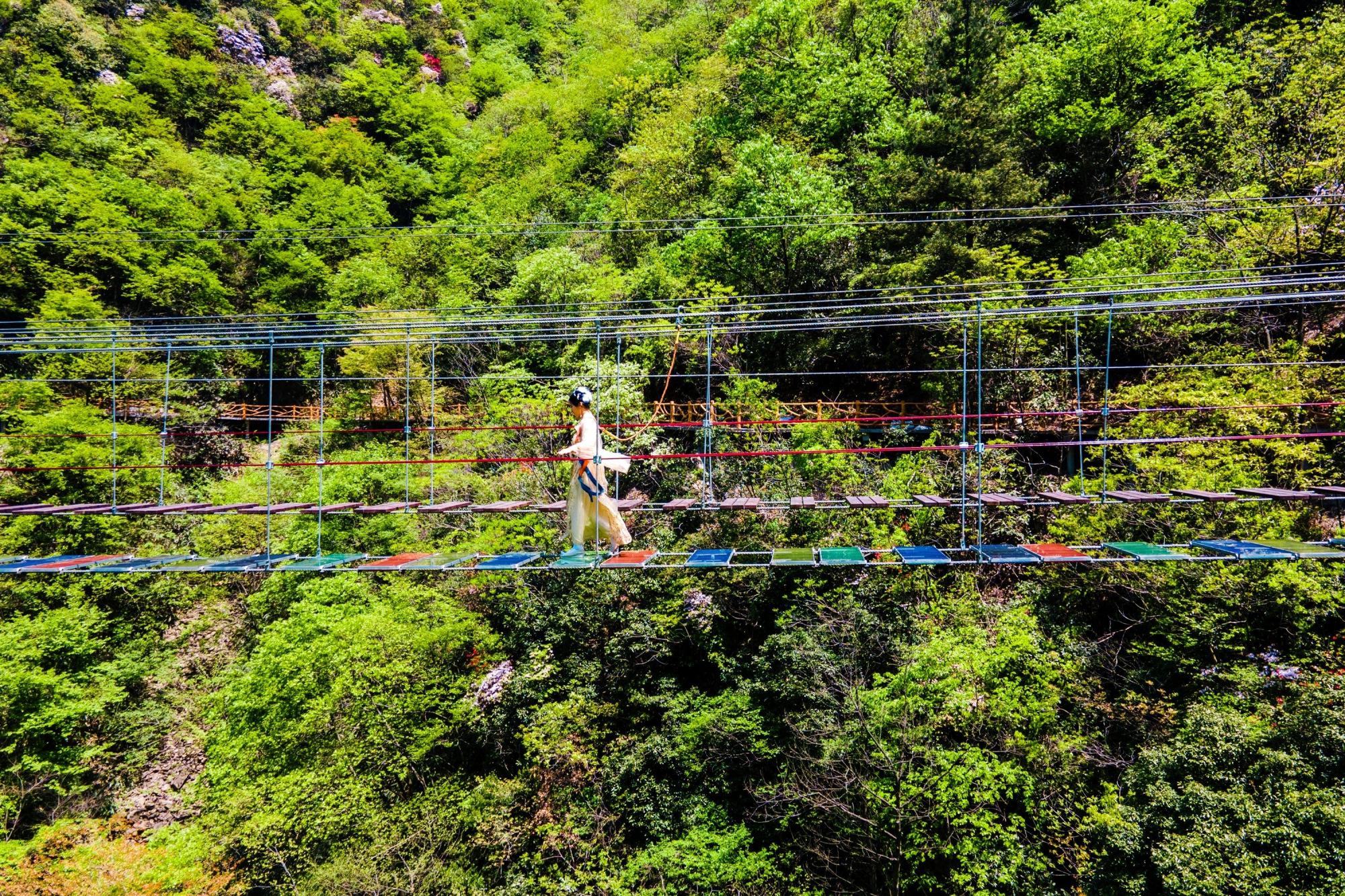 浙北大峡谷号称藏在安吉的浙江高原，9大游乐项目等你挑战