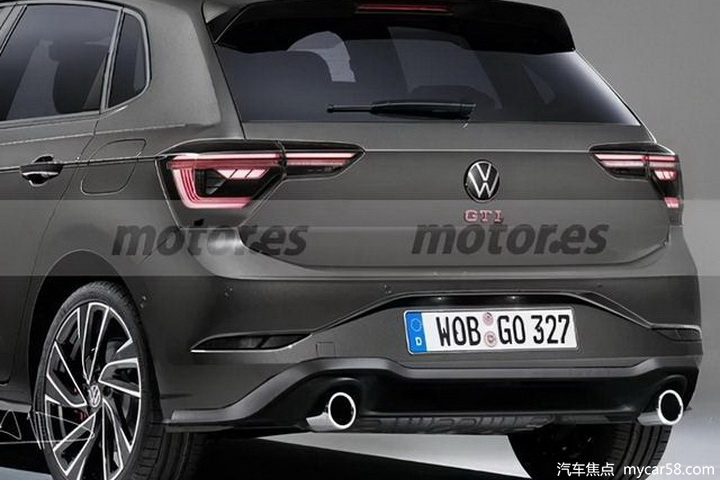 大众POLO GTI渲染图曝光,造型升级,搭2.0T引擎