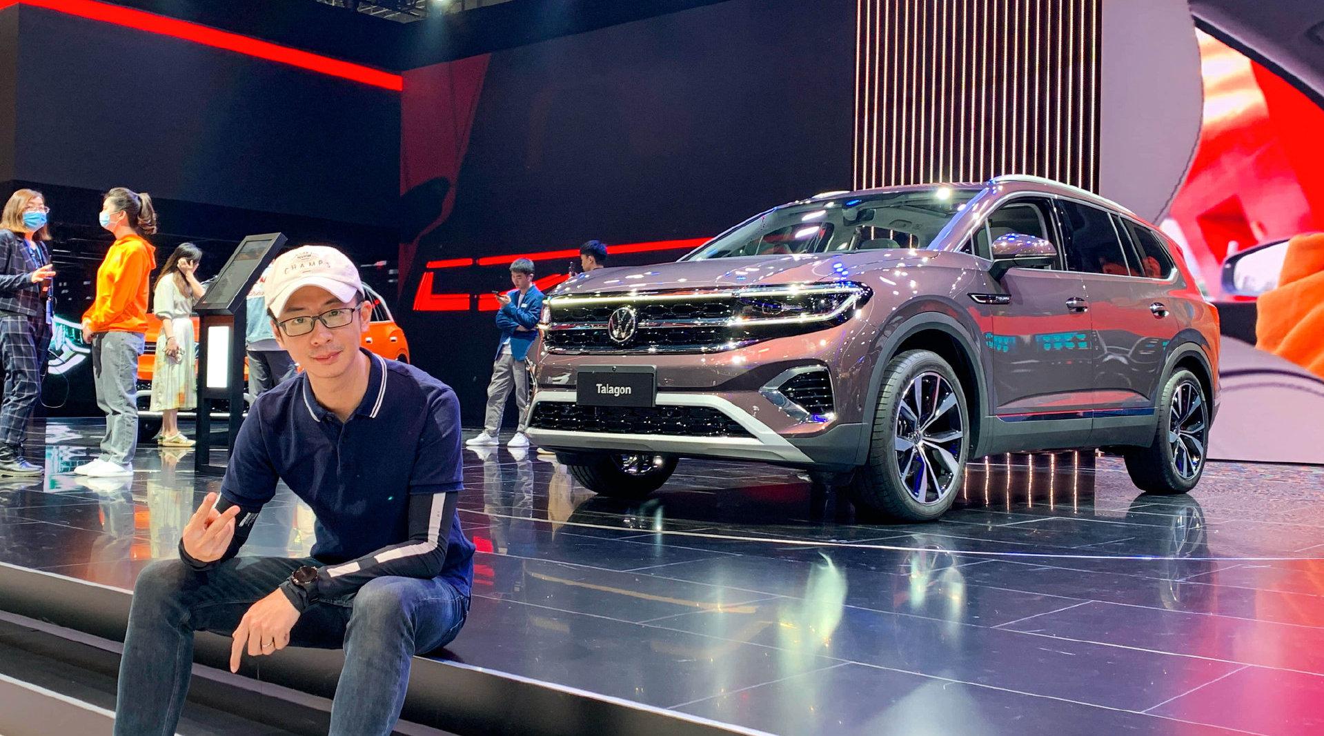 大众talagon揽境亮相上海车展，大众最大SUV 车展最后两天了……