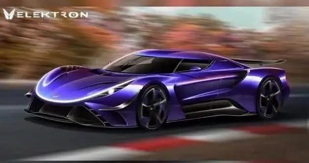 纯电超跑Elektron Quasar 战斗气息十足