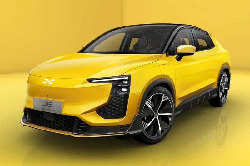 爱驰U6量产车型正式曝光 NEDC续航里程超650km