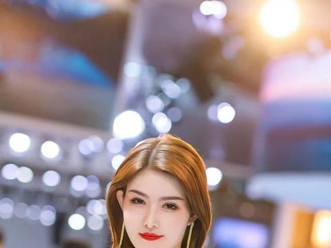 高清图集：直击西安五一车展现场,漂亮高颜值的小姐姐们