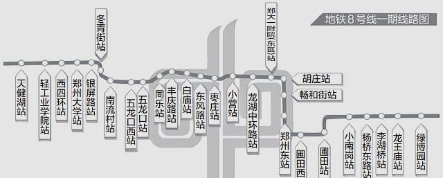 郑州地铁8号线科学组织科技创新大禹绿城1号始发