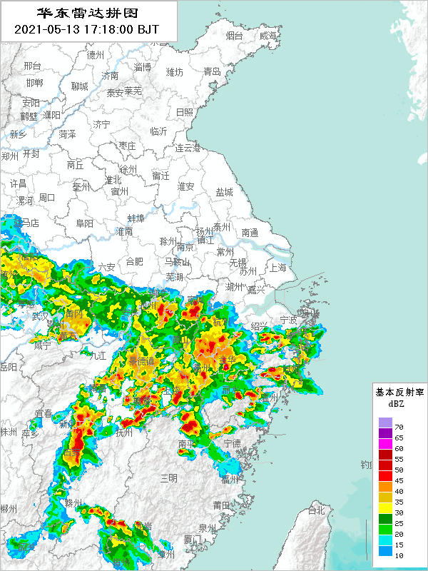 密密麻麻！象群雷雨正席卷我国中东部，权威预报：南方北方都有