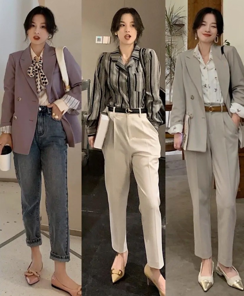 上班族女生不要乱穿衣，学会这些选款小技巧，利落干练不呆板