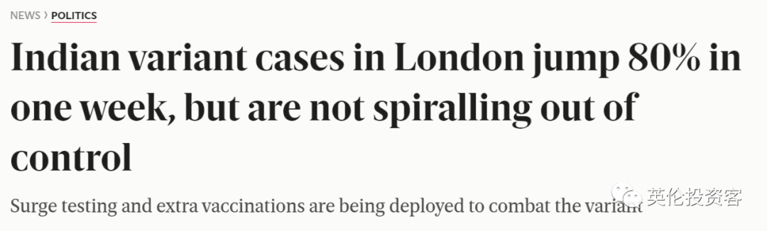 英国约克郡发现又一变异病毒!疫苗保护下九成地区新冠死亡清零!专家称形势可控...休闲区蓝鸢梦想 - Www.slyday.coM 英国约克郡发现又一变异病毒!疫苗保护下九成地区新冠死亡清零!专家称形势可控...休闲区蓝鸢梦想 - Www.slyday.coM