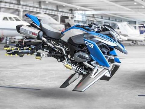 宝马联合乐高，打造概念悬浮摩托车，未来摩托车就能飞着走