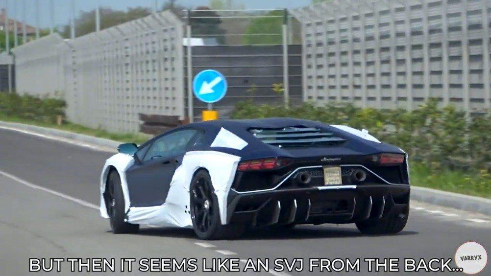 兰博基尼Aventador新车型路试，或将是Aventador最终版本……