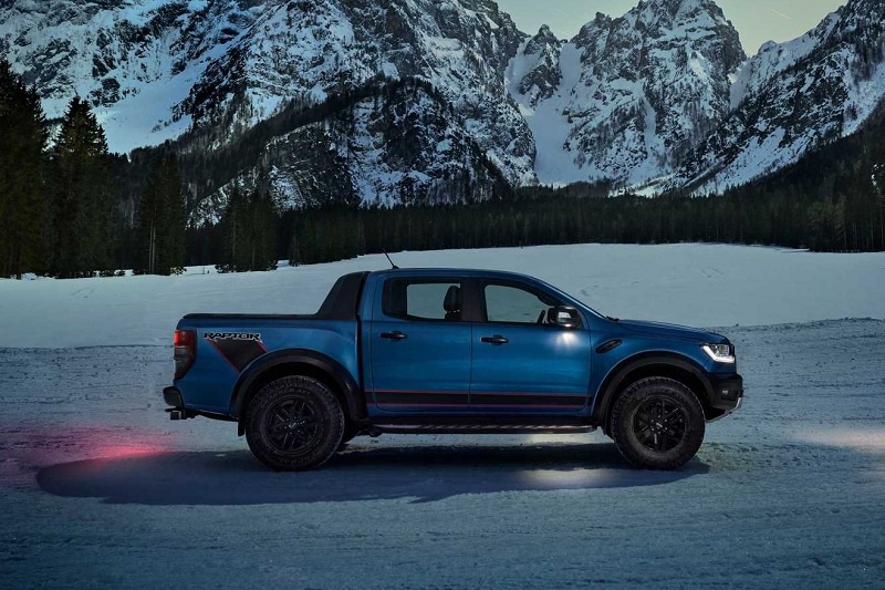 ranger raptor,福特ranger raptor 红黑赛车条纹加身 福特ranger raptor特别版官图发布