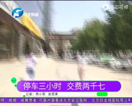 河南郑州：停车3小时竟交费2700？这停车费把车主弄懵了？