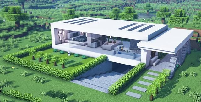 我的世界:6个创意十足的房子,助你缩短与"建筑大佬"的