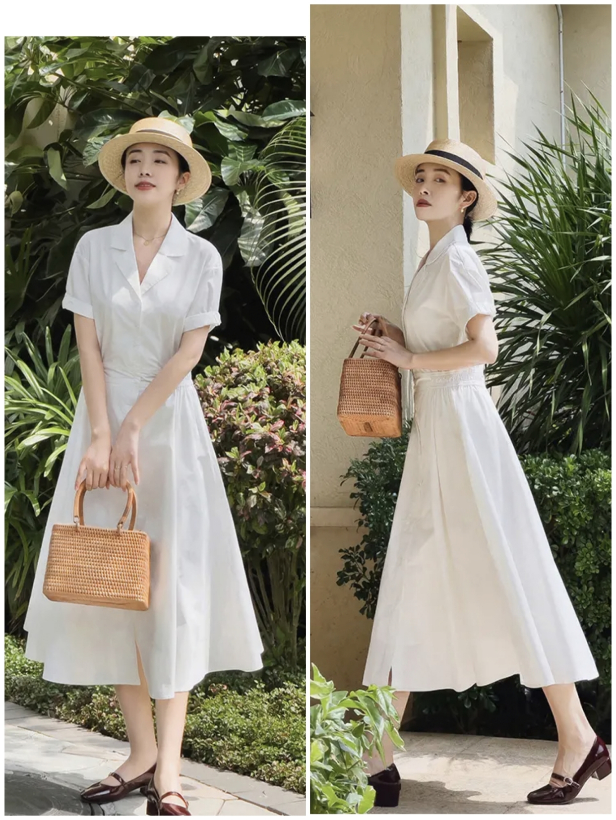 夏天，多穿这四种颜色的裙子，温柔显白不挑人，谁穿谁美