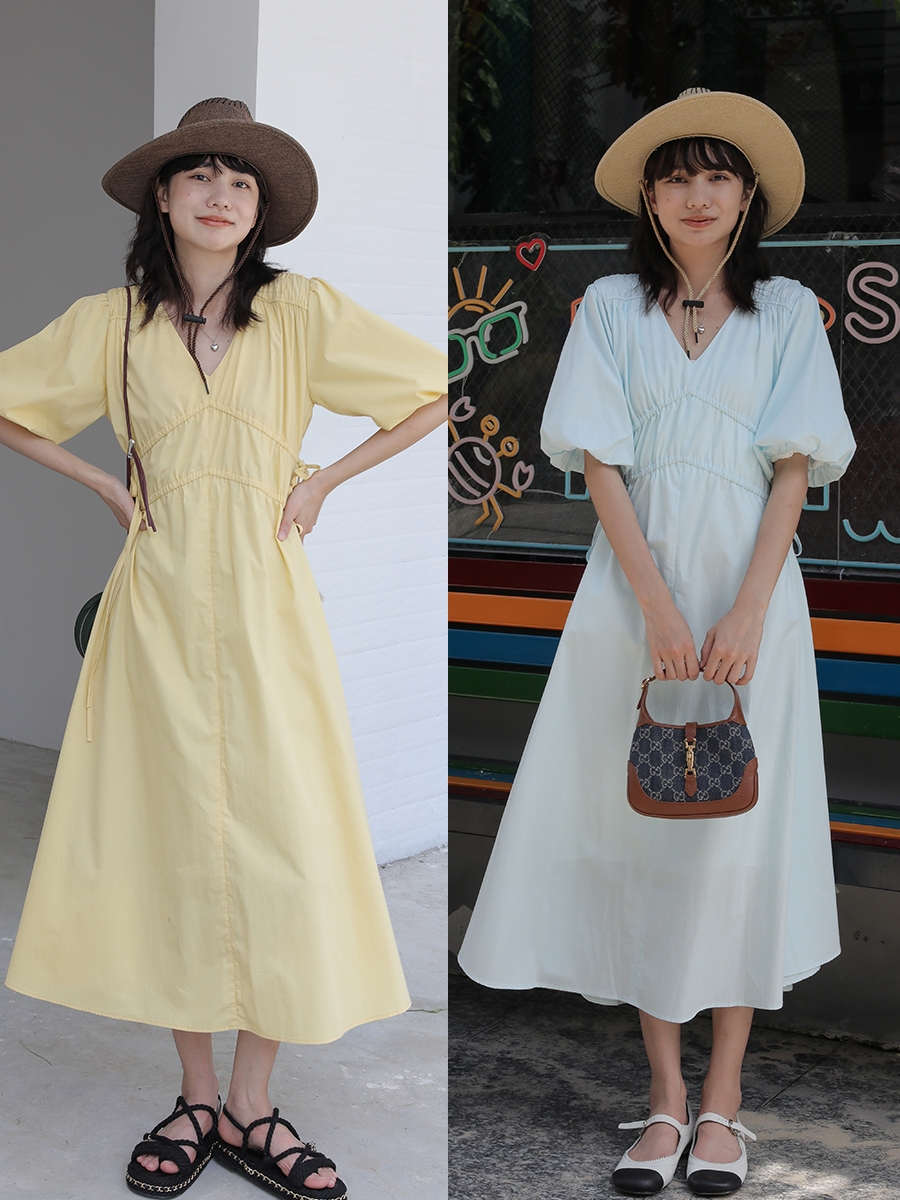 夏天，多穿这四种颜色的裙子，温柔显白不挑人，谁穿谁美