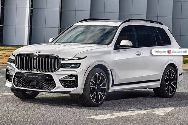 新款宝马X7谍照曝光
