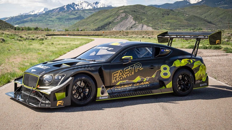 750马力山道猛兽来袭 宾利欧陆GT3 Pikes Peak赛车官图发布