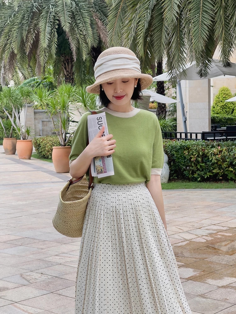 夏天不要乱穿衣，多穿这4种基础款单品，美得优雅温柔又有腔调