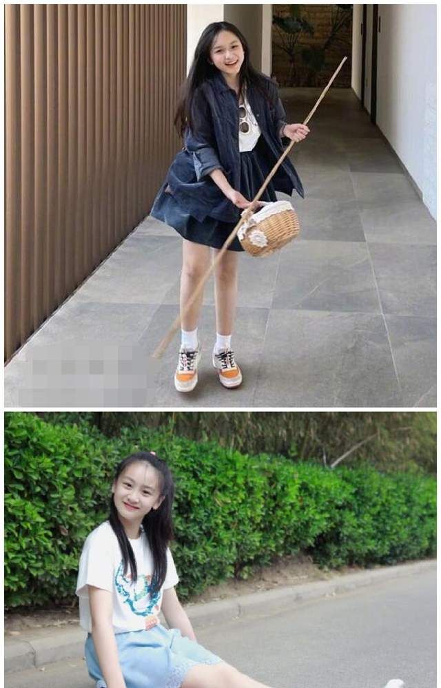 很多网友看到刘楚恬长大的照片后留言道"越长越漂亮了,这大长腿也太