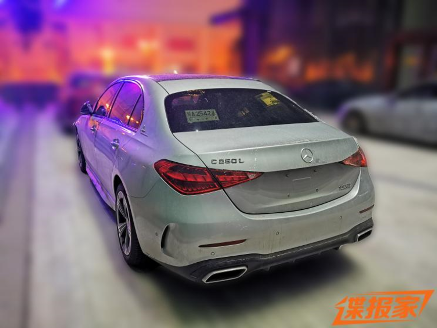 国产奔驰新C级立标版曝光,或9月上市,网友:又能花小钱装大X