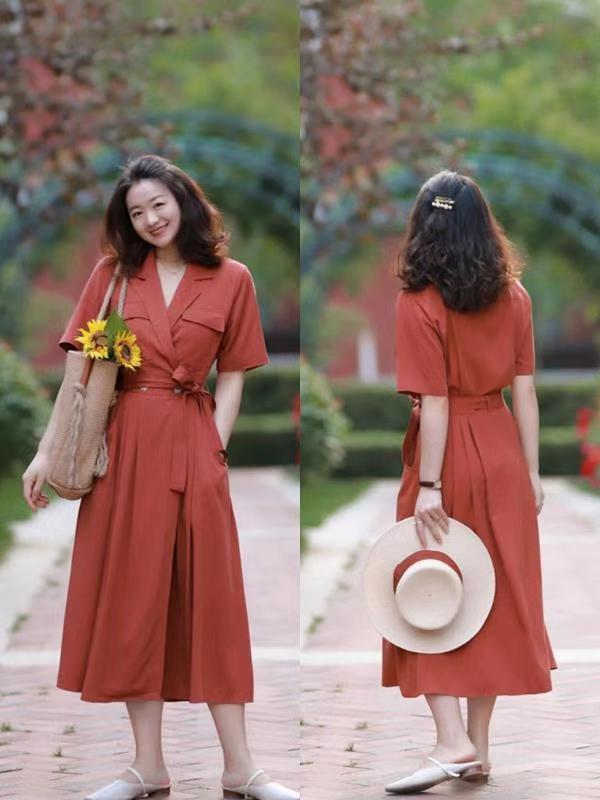 给穿衣搭配做减法，这一季简约淑女风穿搭，基本款也可以很优雅！