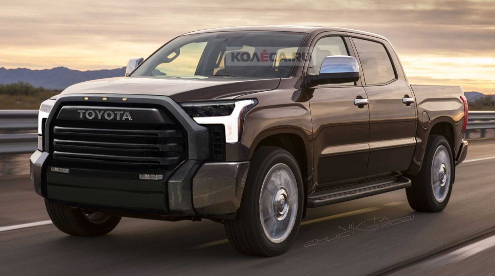 2022款丰田Tundra假想图曝光