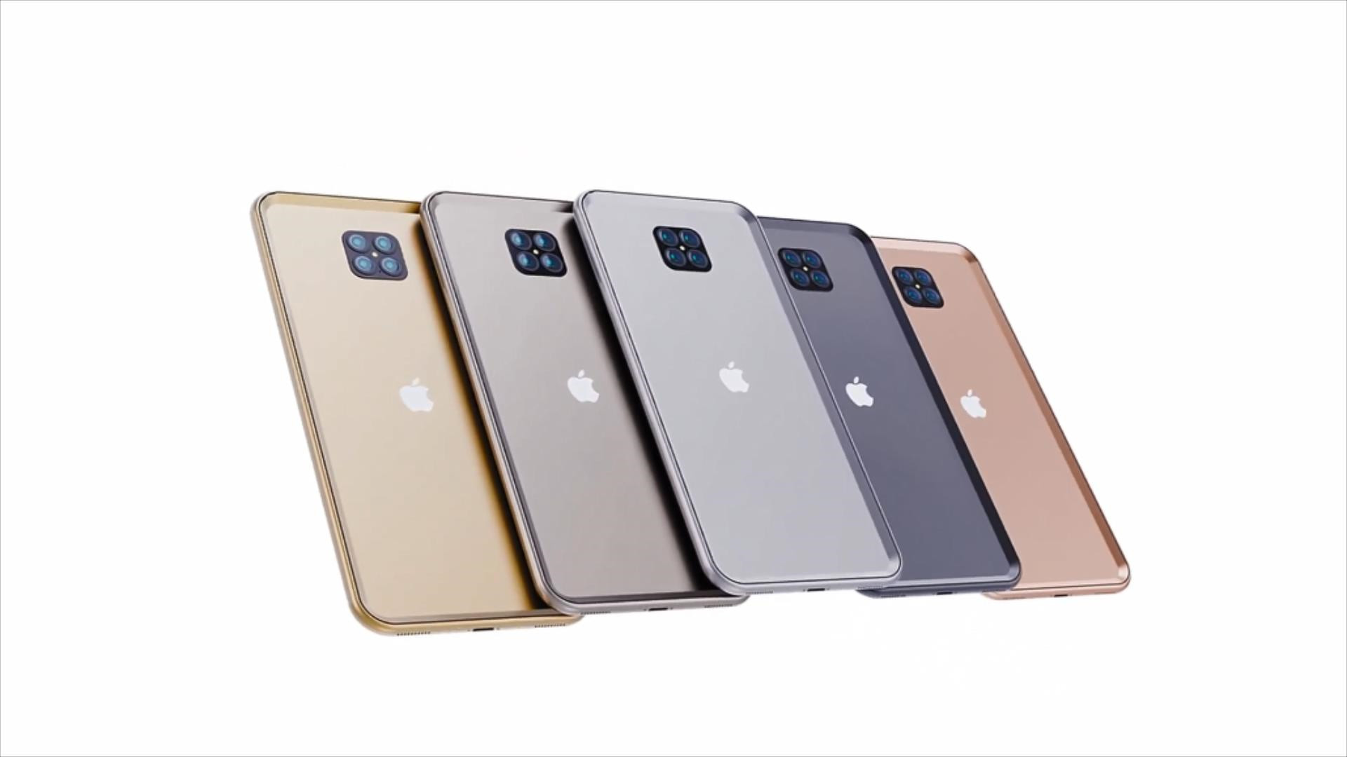 iphone13promax壁纸,iphone13pro自带壁纸 iphone13promax渲染图:120赫兹屏幕单打孔,浴霸4摄有100倍混变
