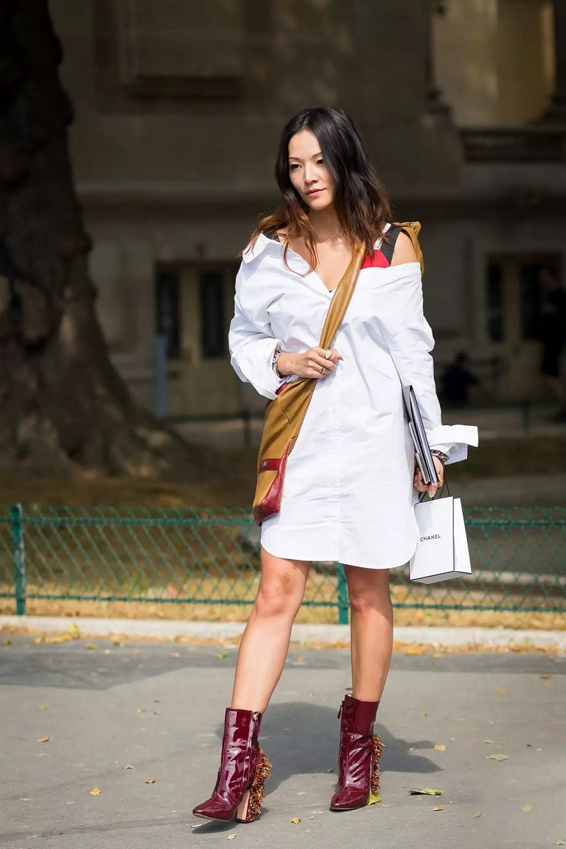 胡可真“嫩”呀！穿黄色衬衫裙甜美娇俏，一看就是被沙溢宠出来的