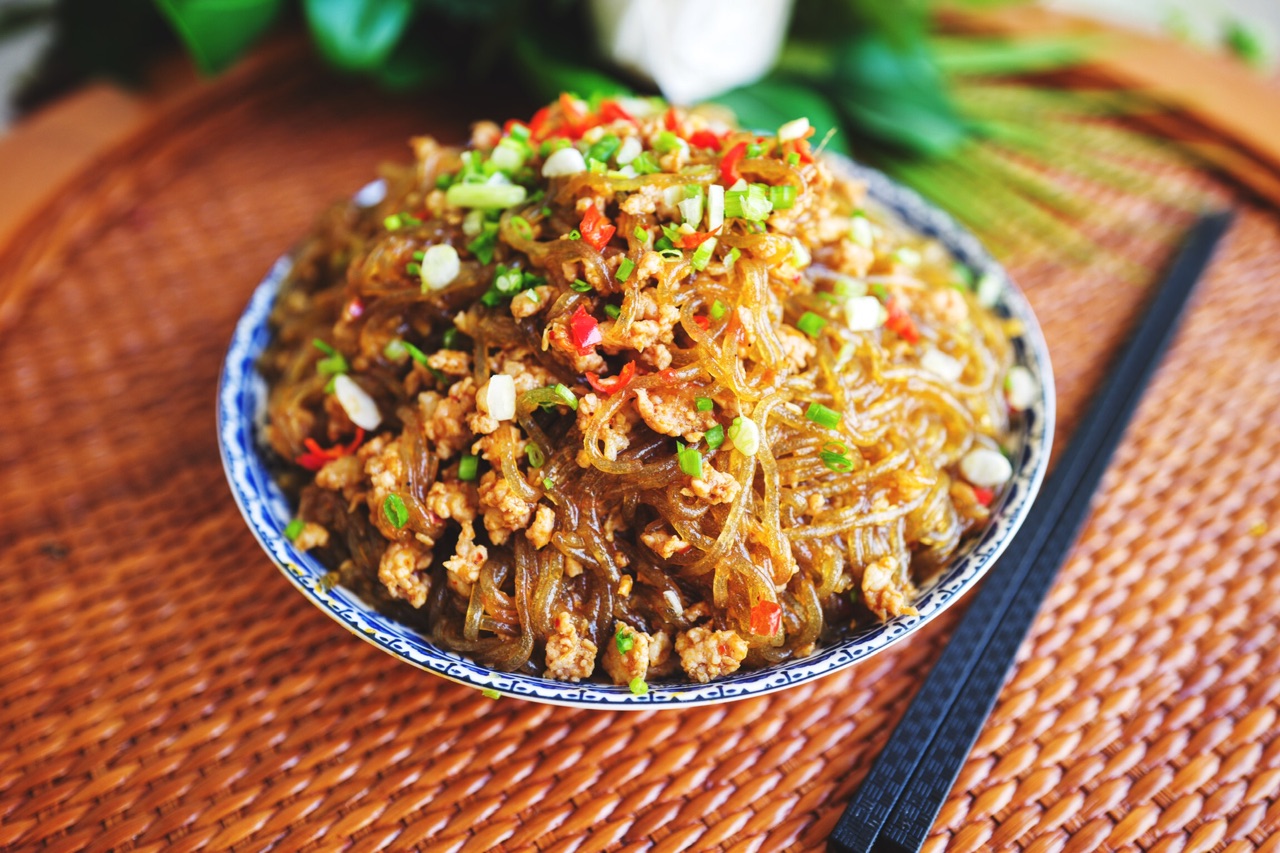 家常菜蚂蚁上树,这样做不坨不粘锅,简单美味还下饭,味道棒棒哒