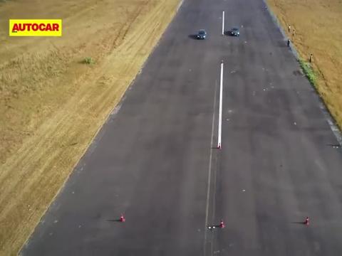 同样是百万级性能车，起步瞬间，才知道奔驰和奥迪的差距有多大？