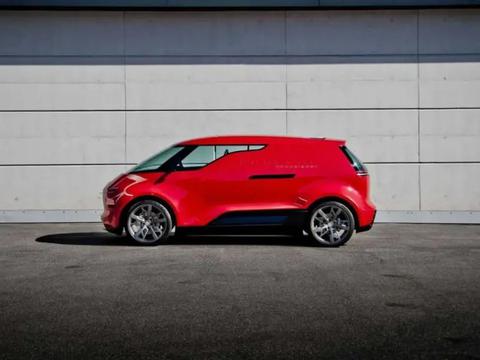 “最强面包车”，保时捷造了辆电动MPV，前排只能坐一人