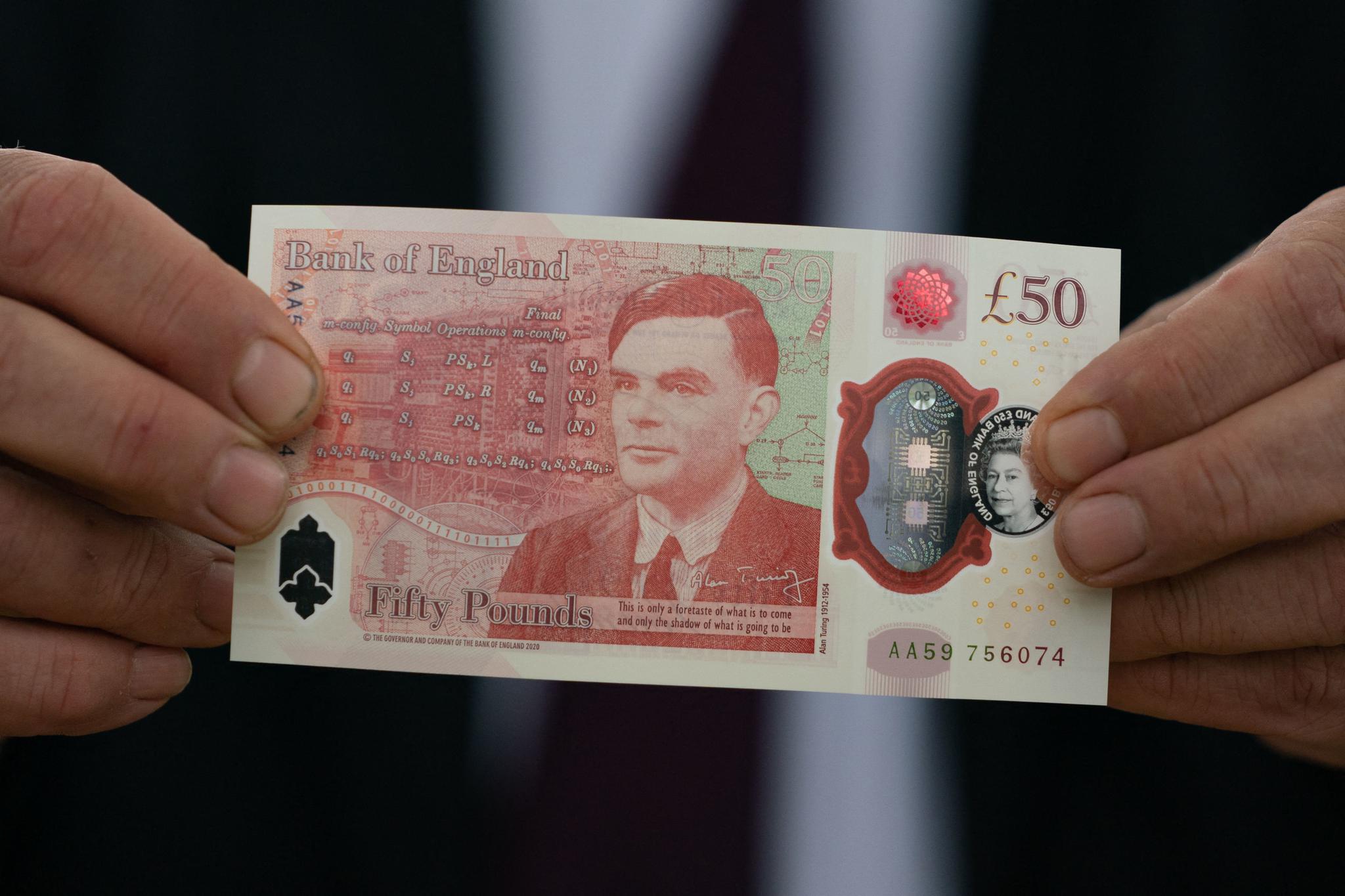 英国:新版50英镑纸币