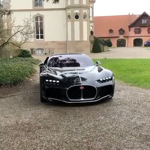 布加迪Atlantic概念车，这布加迪的翅膀你觉得好看不？