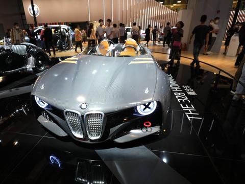 致敬经典，宝马328 Hommage概念车，车展实拍！