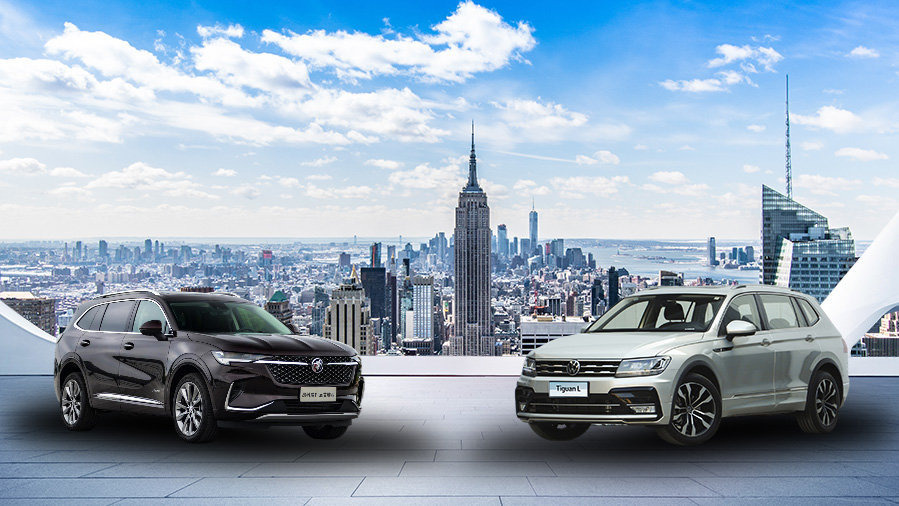 20多万买合资中型SUV，别克昂科威Plus和大众途观L该怎么选？