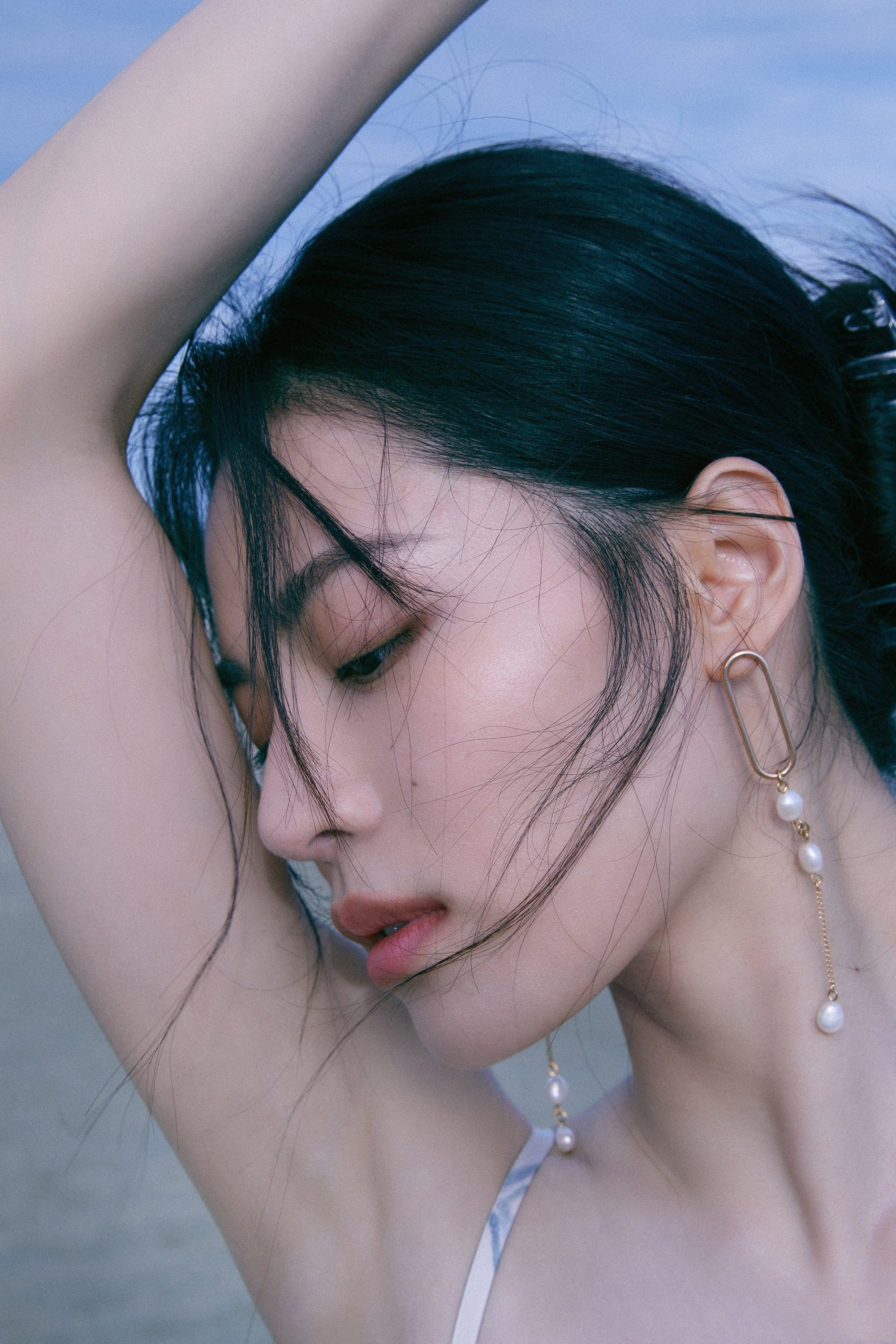 钟楚曦海滩写真曝光!这才是真正的美女!网友:看得我飘飘欲仙!