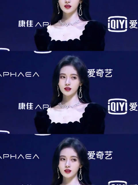 鞠婧祎黑天鹅造型就是永远的神吧