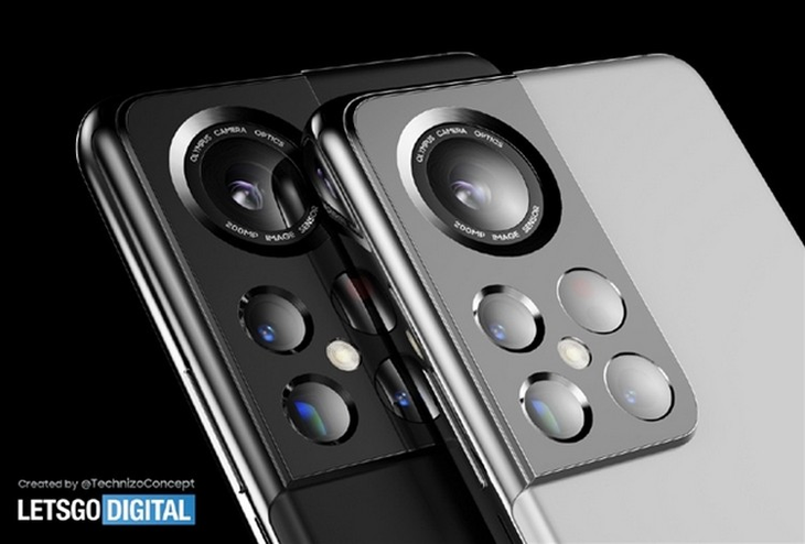 三星galaxy s22 ultra主相机排列像牌九一样的多镜头的排列,无疑成为