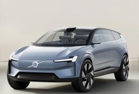 沃尔沃新纯电SUV概念车发布,明年正式投放市场