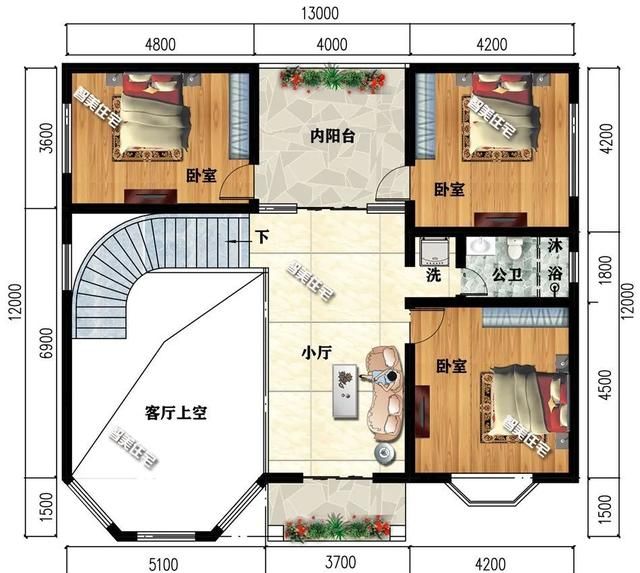 听说近两年很流行自建别墅尤其是带八角窗的我也跟风来一栋