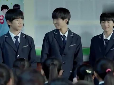 tfboys原来有四个人,王俊凯解释十年之约 小别离:tfboys在这部剧里原来是校园偶像,三小只太可爱了