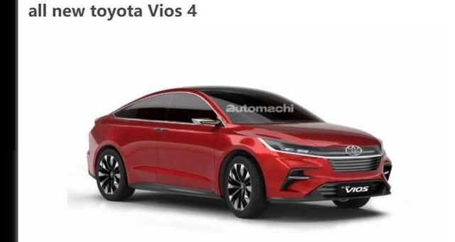 丰田Vios大改款换装DNGA平台,有望导入新1.0涡轮动力