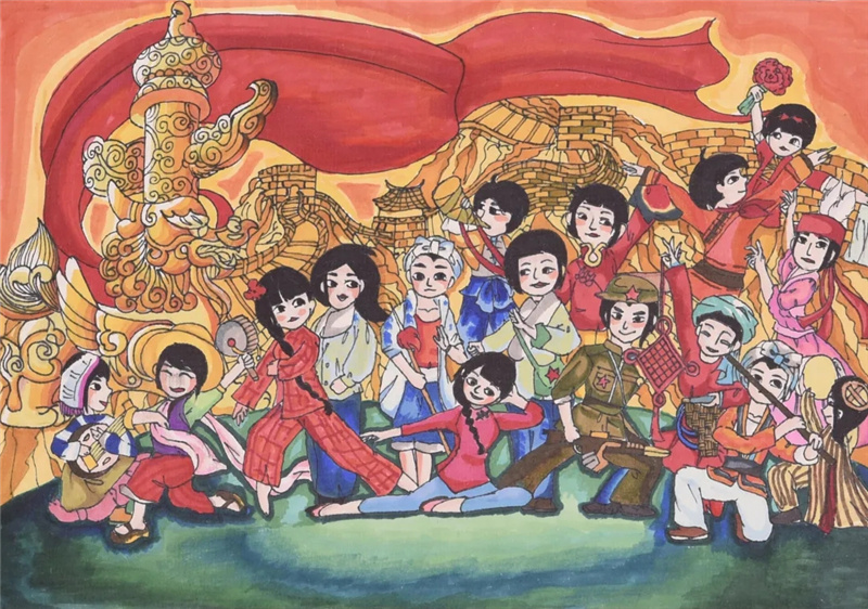 童心向党颂百年·童声朗诵:中国精神礼赞